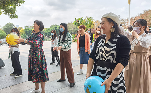 九游会园林女神节海珠湖公园康养活动回顾